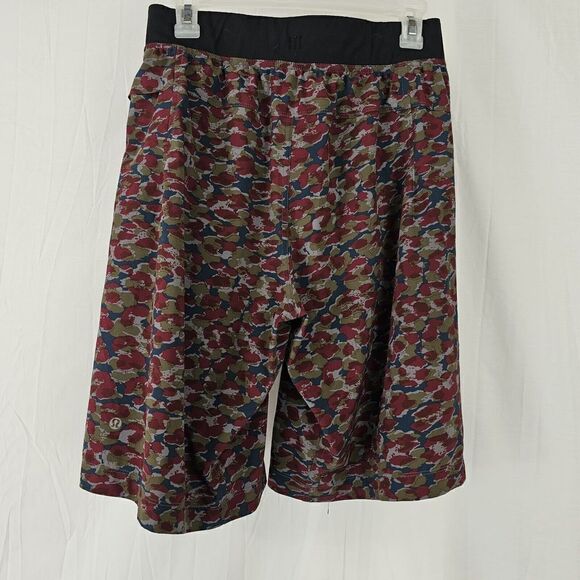 Lululemon Multicolor Shorts Mens Size M 10” Inseam Drawstring Mini Urban - Picture 4 of 6